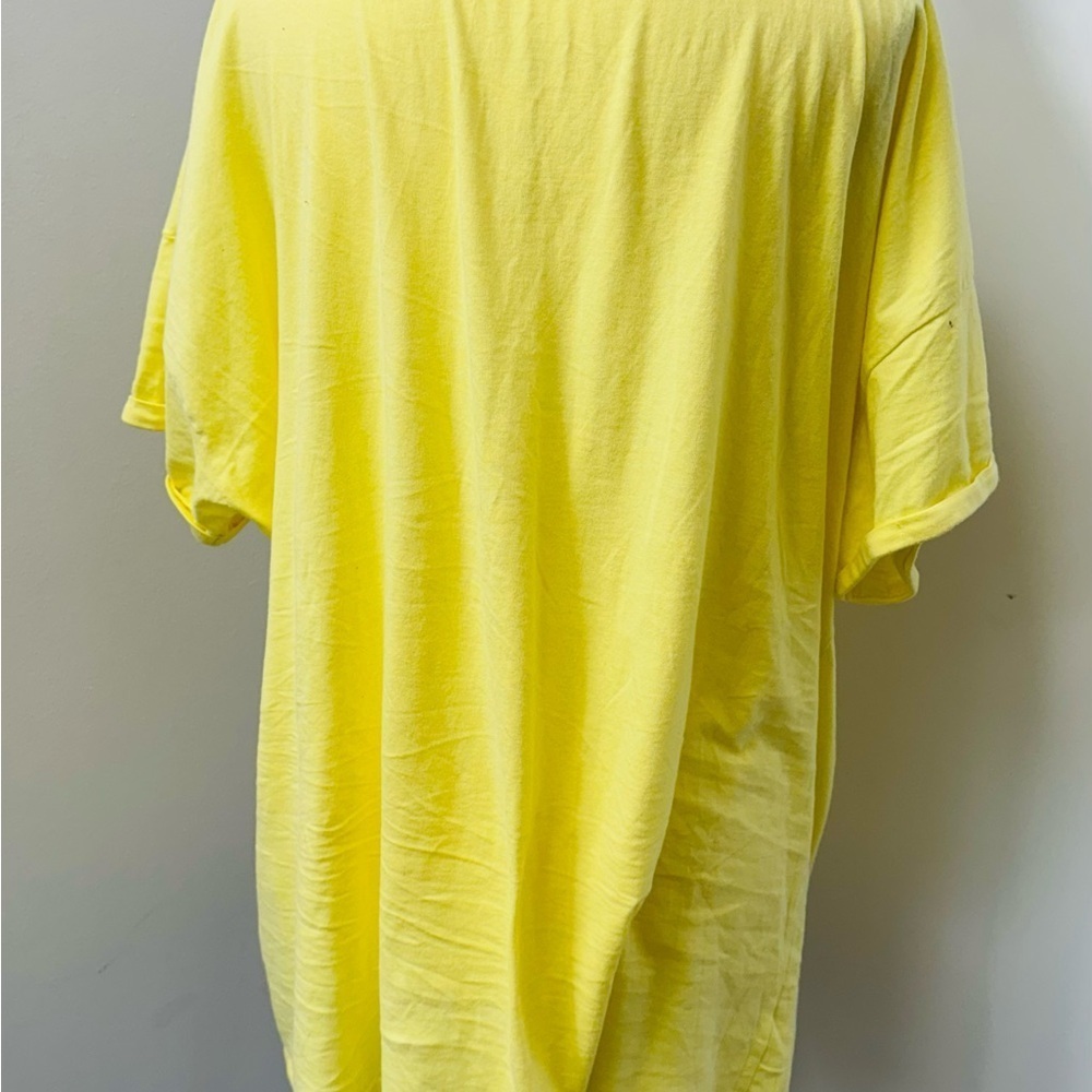 Disney Women's Yellow Beauty Sleep Pajama Top XL - Picture 4 of 8